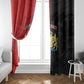 Kingdom of Haiti Window Curtain Sans-Souci Palace Flag Style - African Pride