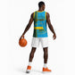 Personalised 1 July Independence Day Rwanda Basketball Jersey African Imigongo Happy 61st Anniversary - African Pride