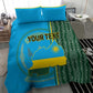 Personalised 1 July Independence Day Rwanda Bedding Set African Imigongo Happy 61st Anniversary