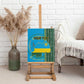Personalised 1 July Independence Day Rwanda Canvas Wall Art African Imigongo Happy 61st Anniversary