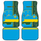 Personalised 1 July Independence Day Rwanda Car Mats African Imigongo Happy 61st Anniversary