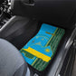 Personalised 1 July Independence Day Rwanda Car Mats African Imigongo Happy 61st Anniversary
