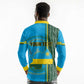 Personalised 1 July Independence Day Rwanda Long Sleeve Polo Shirt African Imigongo Happy 61st Anniversary