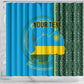 Personalised 1 July Independence Day Rwanda Shower Curtain African Imigongo Happy 61st Anniversary