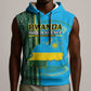 Personalised 1 July Independence Day Rwanda Sleeveless Hoodie African Imigongo Happy 61st Anniversary - African Pride