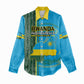 Personalised 1 July Independence Day Rwanda Women Casual Shirt African Imigongo Happy 61st Anniversary LT14