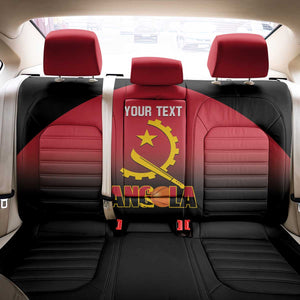 Afro Basketball Custom Angola Back Car Seat Cover Go Champions Angolan - African Pride