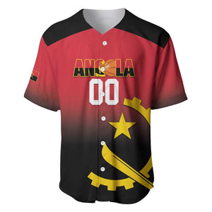 Afro Basketball Custom Angola Baseball Jersey Go Champions Angolan - African Pride