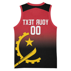 Afro Basketball Custom Angola Basketball Jersey Go Champions Angolan - African Pride