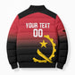 Angola Basketball Custom Bomber Puffer Jacket Go Champions Angolan