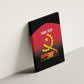 Afro Basketball Custom Angola Canvas Wall Art Go Champions Angolan - African Pride