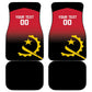 Afro Basketball Custom Angola Car Mats Go Champions Angolan - African Pride