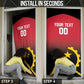 Angola Basketball Custom Door Cover Go Champions Angolan