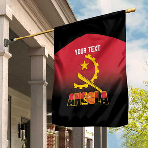 Afro Basketball Custom Angola Garden Flag Go Champions Angolan - African Pride