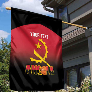Afro Basketball Custom Angola Garden Flag Go Champions Angolan - African Pride