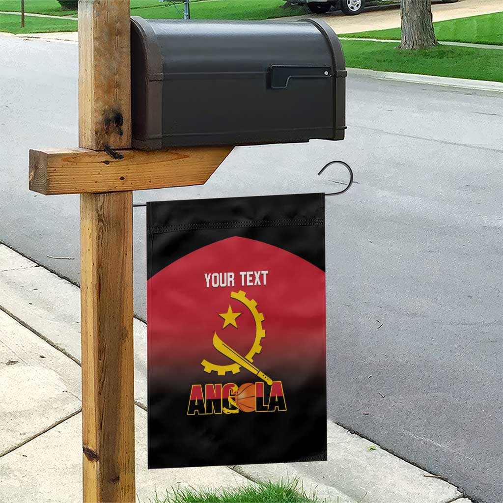 Afro Basketball Custom Angola Garden Flag Go Champions Angolan - African Pride