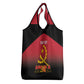 Afro Basketball Custom Angola Grocery Bag Go Champions Angolan - African Pride