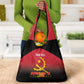 Afro Basketball Custom Angola Grocery Bag Go Champions Angolan - African Pride