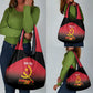 Afro Basketball Custom Angola Grocery Bag Go Champions Angolan - African Pride