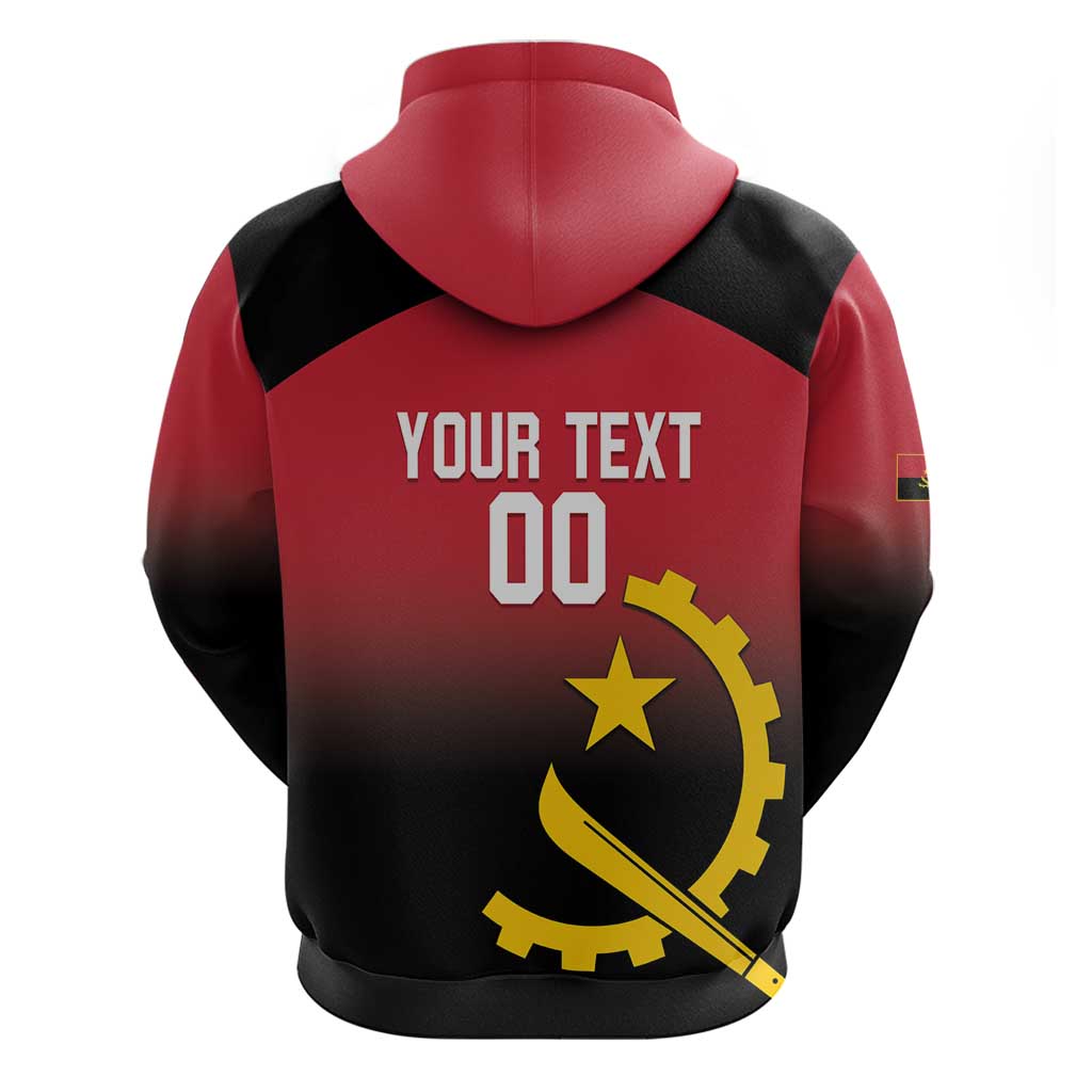 Afro Basketball Custom Angola Hoodie Go Champions Angolan - African Pride