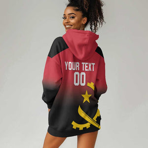 Afro Basketball Custom Angola Hoodie Dress Go Champions Angolan - African Pride