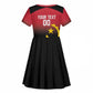 Afro Basketball Custom Angola Kid Short Sleeve Dress Go Champions Angolan - African Pride