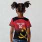 Afro Basketball Custom Angola Kid T shirt Go Champions Angolan - African Pride