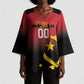 Angola Basketball Custom Kimono Sleeve Blouse Go Champions Angolan