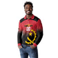 Afro Basketball Custom Angola Long Sleeve Polo Shirt Go Champions Angolan - African Pride