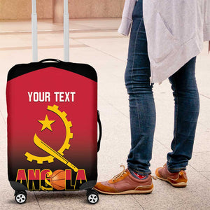 Afro Basketball Custom Angola Luggage Cover Go Champions Angolan - African Pride