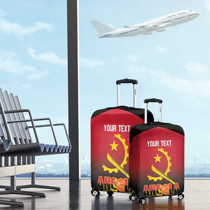 Afro Basketball Custom Angola Luggage Cover Go Champions Angolan - African Pride
