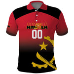 Afro Basketball Custom Angola Polo Shirt Go Champions Angolan - African Pride