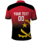 Afro Basketball Custom Angola Polo Shirt Go Champions Angolan - African Pride
