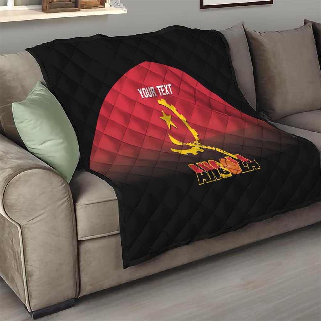 Afro Basketball Custom Angola Quilt Go Champions Angolan - African Pride
