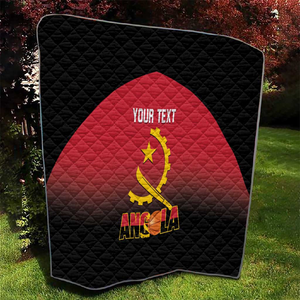 Afro Basketball Custom Angola Quilt Go Champions Angolan - African Pride