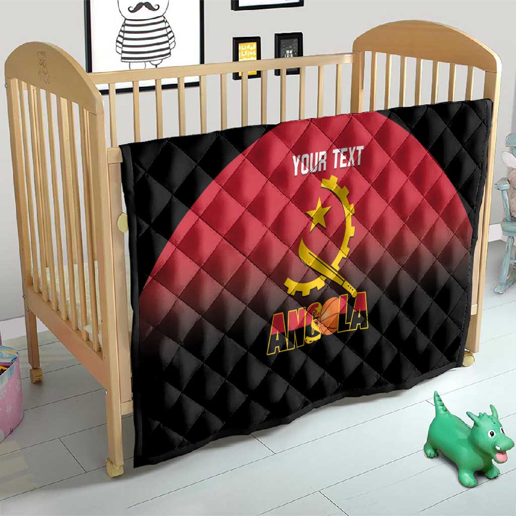 Afro Basketball Custom Angola Quilt Go Champions Angolan - African Pride