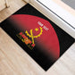 Afro Basketball Custom Angola Rubber Doormat Go Champions Angolan - African Pride