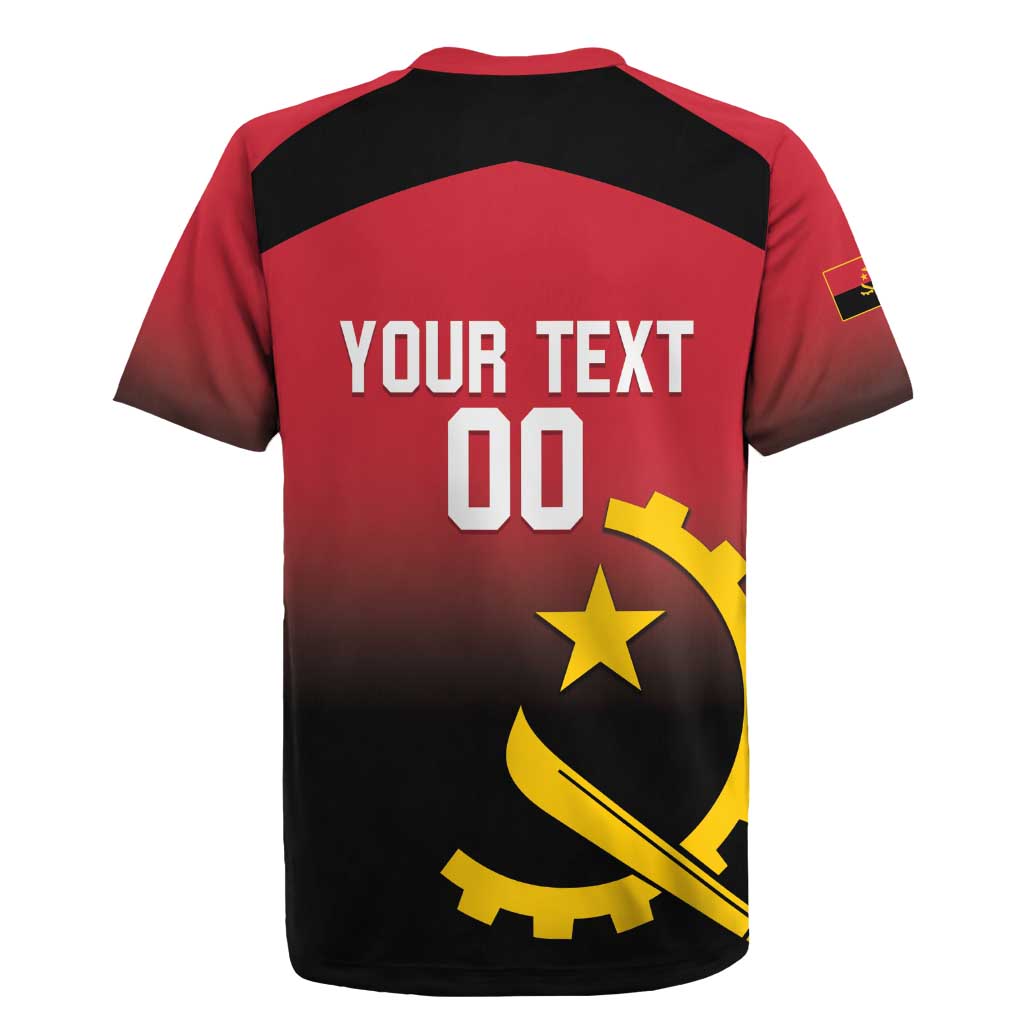 Afro Basketball Custom Angola Rugby Jersey Go Champions Angolan - African Pride
