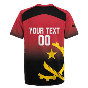 Afro Basketball Custom Angola Rugby Jersey Go Champions Angolan - African Pride