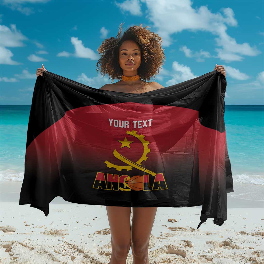 Afro Basketball Custom Angola Sarong Go Champions Angolan - African Pride