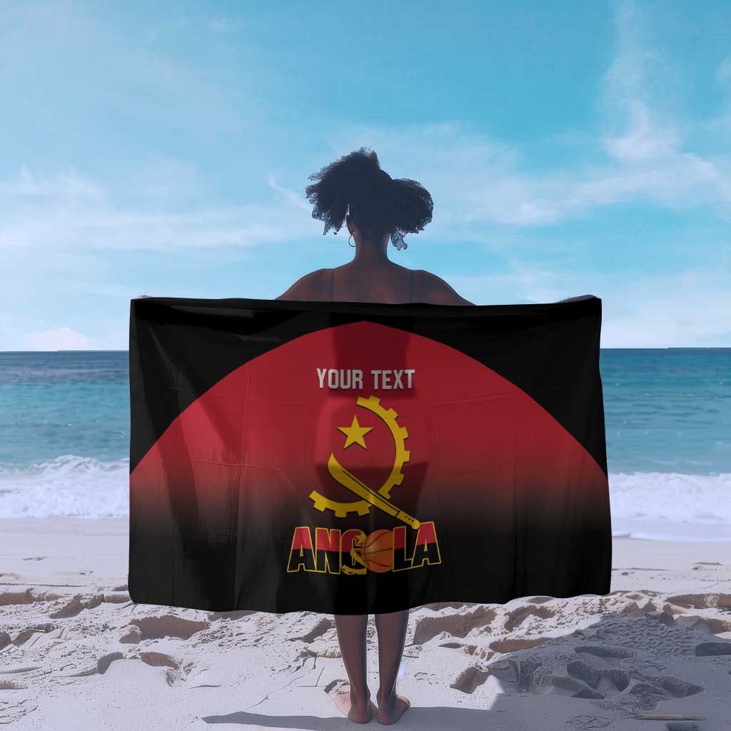 Afro Basketball Custom Angola Sarong Go Champions Angolan - African Pride