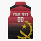 Angola Basketball Custom Sleeveless Puffer Jacket Go Champions Angolan
