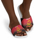 Angola Basketball Custom Slide Sandals Go Champions Angolan