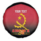 Afro Basketball Custom Angola Spare Tire Cover Go Champions Angolan - African Pride