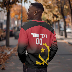 Afro Basketball Custom Angola Sweatshirt Go Champions Angolan - African Pride