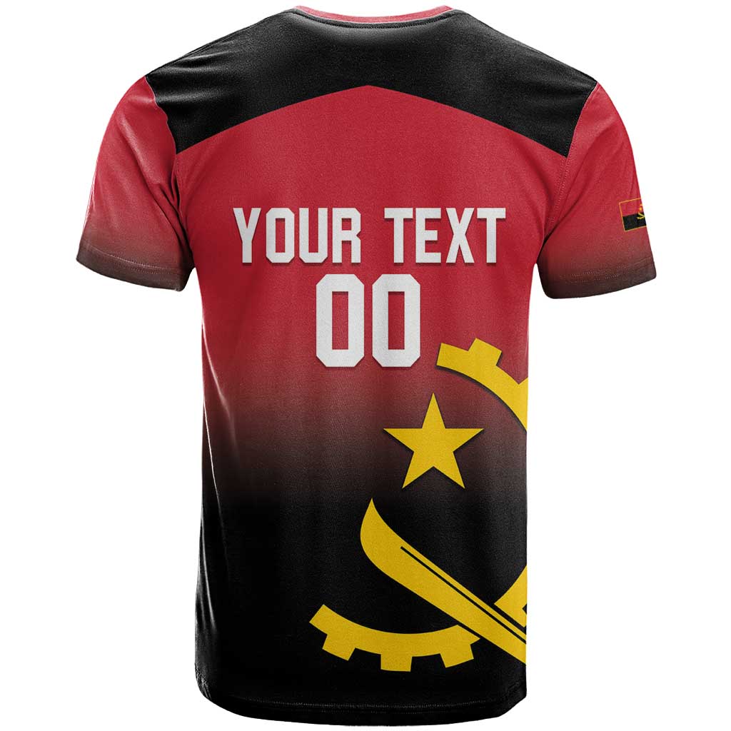Afro Basketball Custom Angola T shirt Go Champions Angolan - African Pride