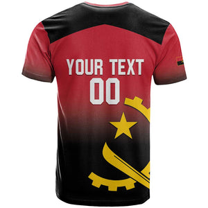 Afro Basketball Custom Angola T shirt Go Champions Angolan - African Pride