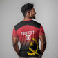 Afro Basketball Custom Angola T shirt Go Champions Angolan - African Pride