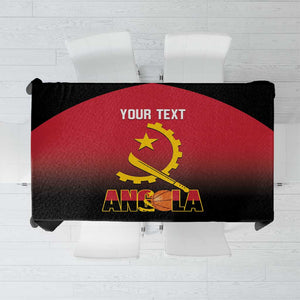 Afro Basketball Custom Angola Tablecloth Go Champions Angolan - African Pride