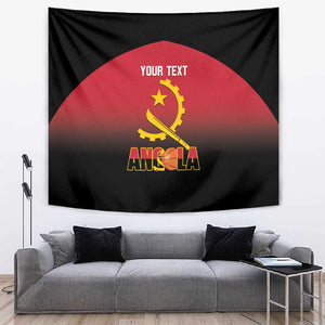 Afro Basketball Custom Angola Tapestry Go Champions Angolan - African Pride